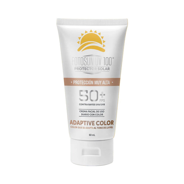 Fotosun Uv 100 50+Fps Protector Solar Con Color  60 Ml Daclaf 7502253602367  - 1