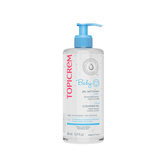 Gel Limpiador Baby 2 En 1 500 Ml Topicrem 3700281701906  - 1