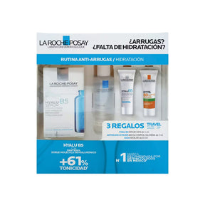 Kit Hyalu B5 Serum Anti-Arrugas 30Ml+Effaclar Agua Micelar 50Ml+Hyalu B5 Yeux 3Ml+Anthelios 3Ml Lrp 7509552971576  - 1