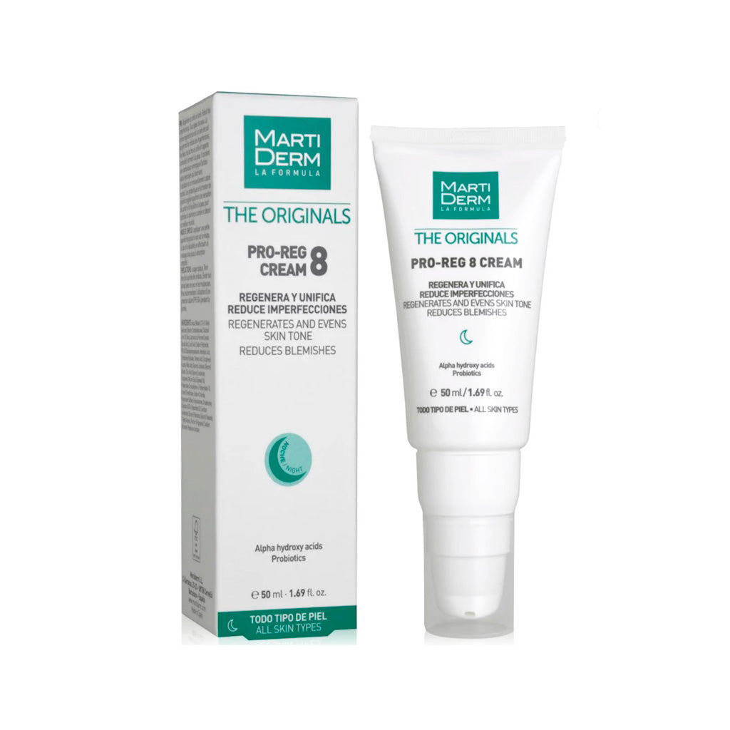 Martiderm Crema Facial Nocturna Pro-Reg Cream Glicolico8% Martiderm