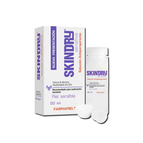 Skindry Antiperspirante 20 Ml Solucion Farmapiel 7502002462518  - 1