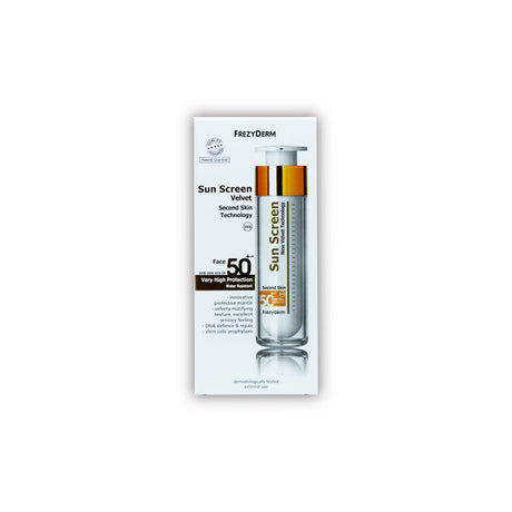 Sun Screen Velvet Face Color Spf50 50 Ml Sypharlab Frezyderm - 5202888222351