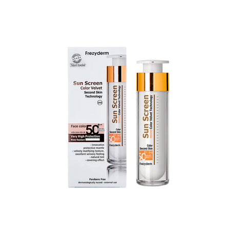 Sun Screen Velvet Face Cream Spf50 50 Ml Sypharlab
