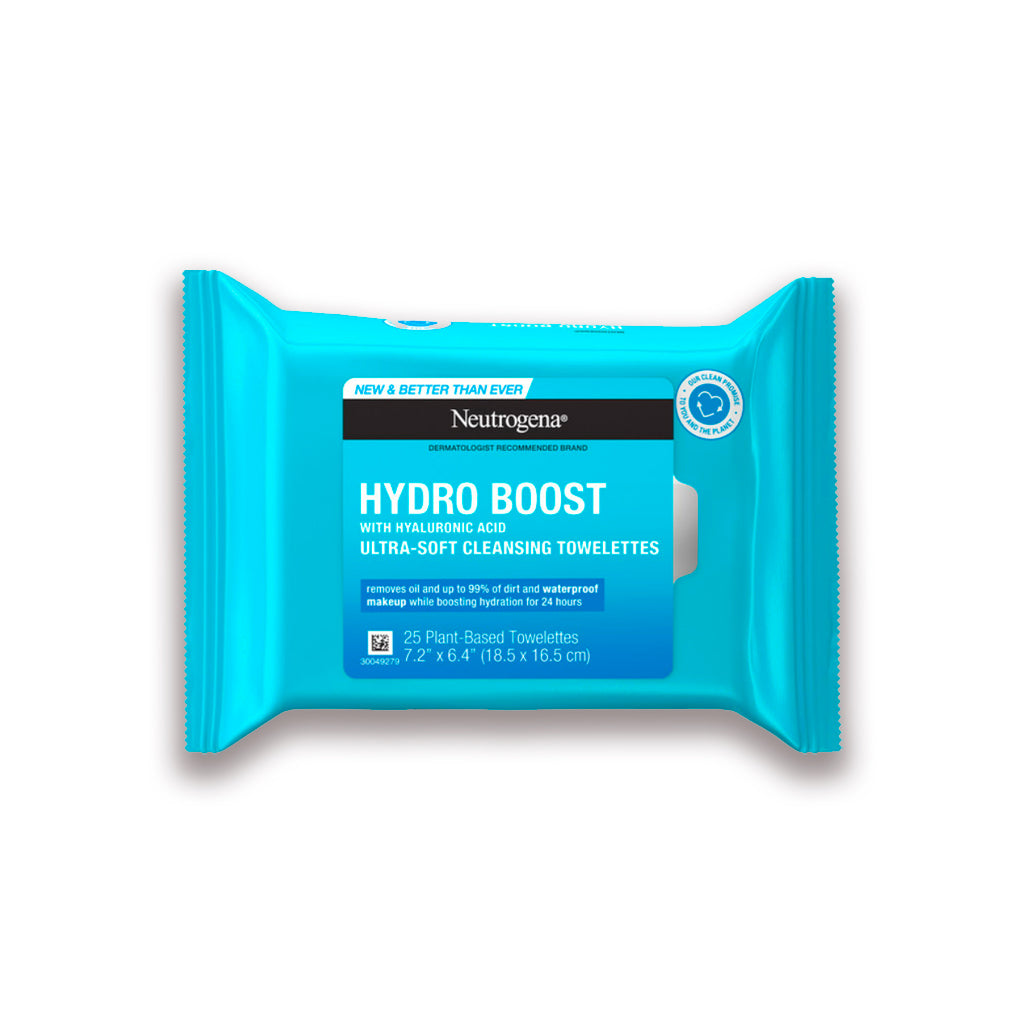 Toallas Desmaquillantes Hydro Boost 25 Piezas Neutrogena
