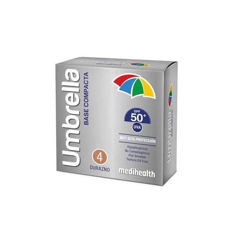 Umbrella Fps50 Compacto Durazno 11 Gr Italmex Derma 7703281002369