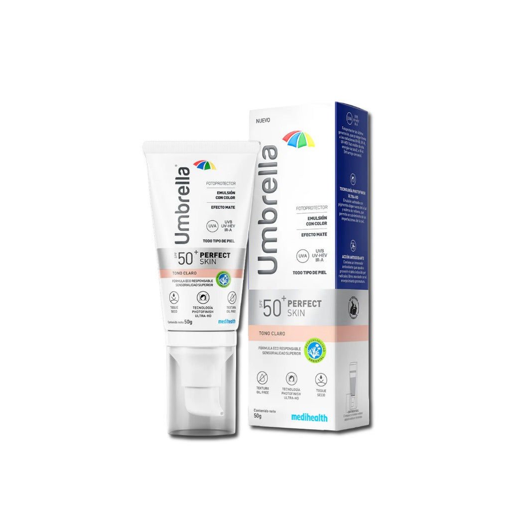 Umbrella Perfect Skin Fps50 Tono Claro 50 Gr Italmex Derma 7703281002468
